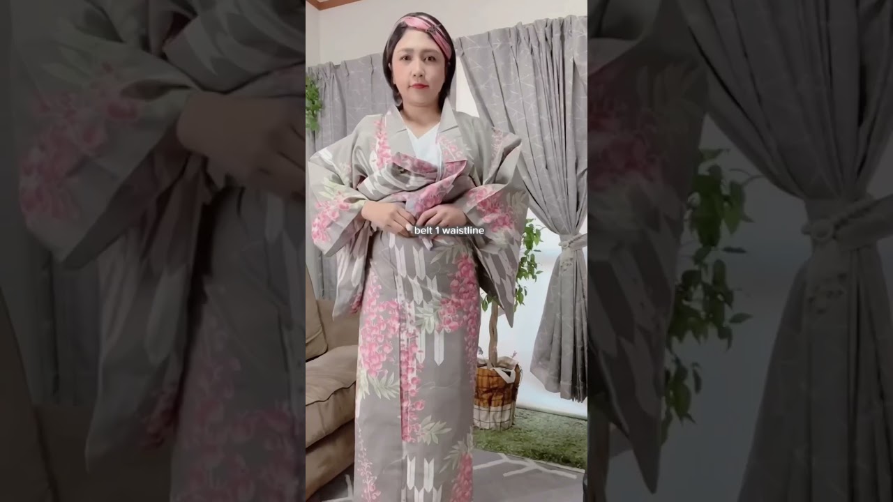 How to wear Yukata by yourself