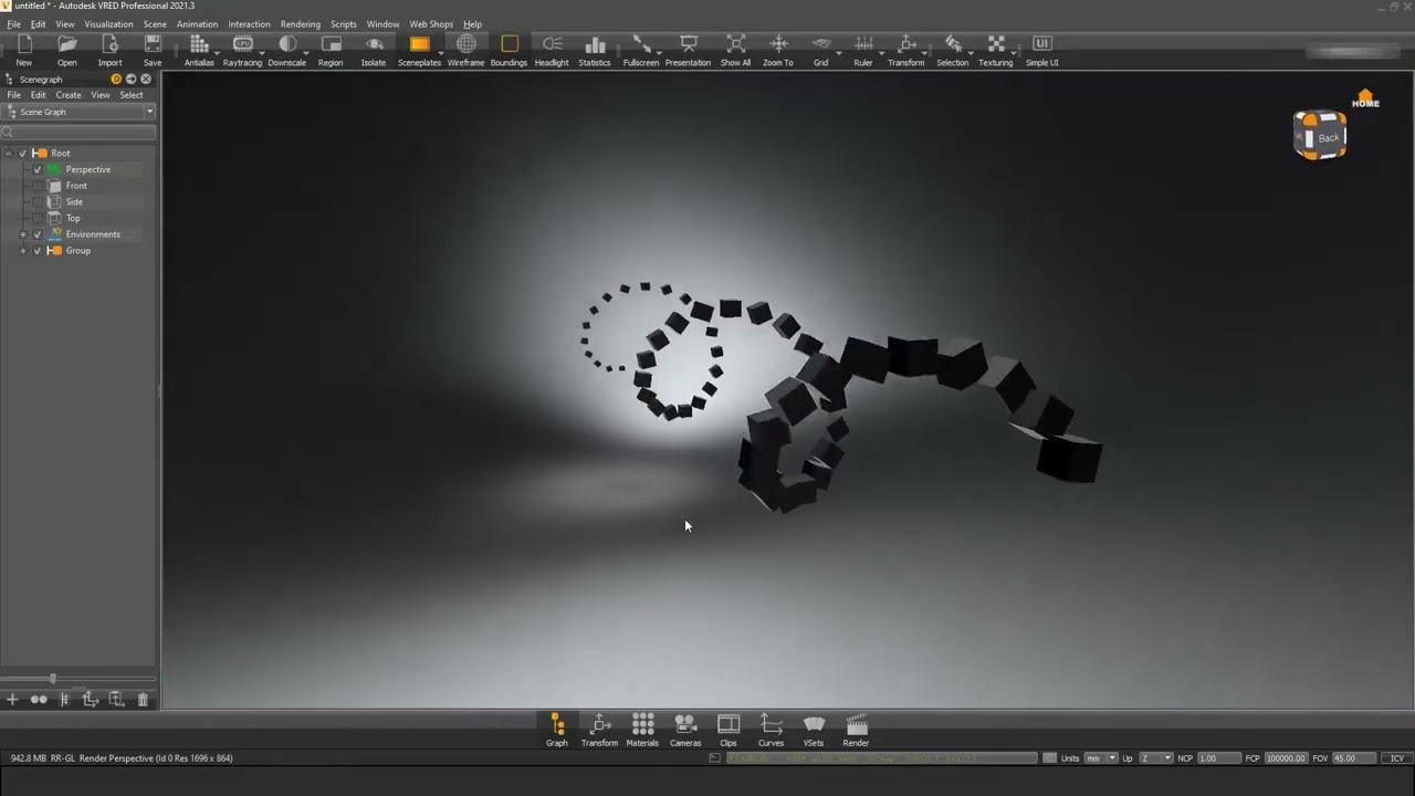 Учебное пособие VRED по Python, часть 7: Как создавать скрипты для преобразования объектов сцены.