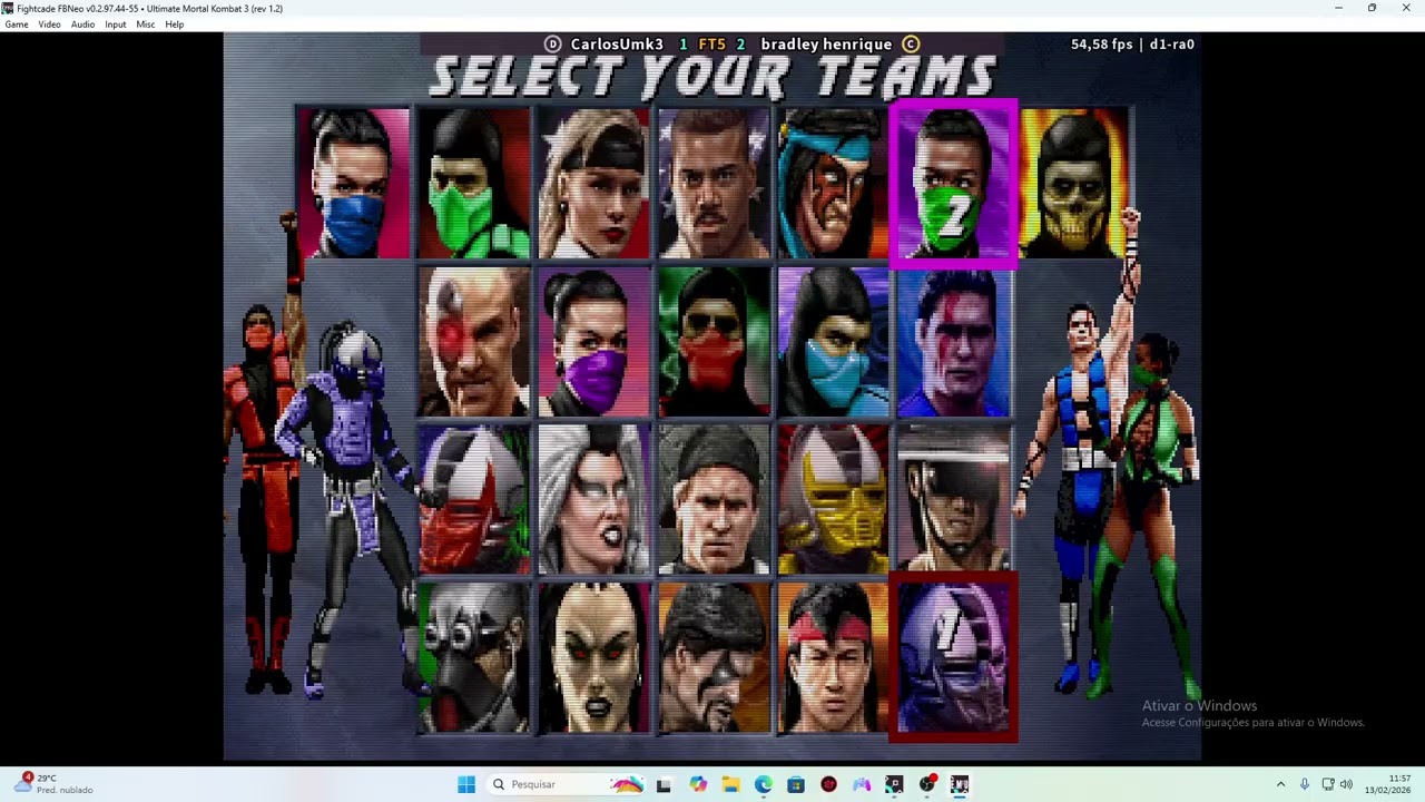 voltei a jogar mk