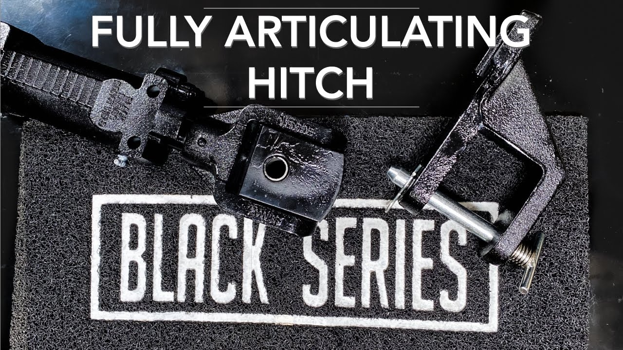 Off-Road Camper Articulating Hitch - Black Series Camper