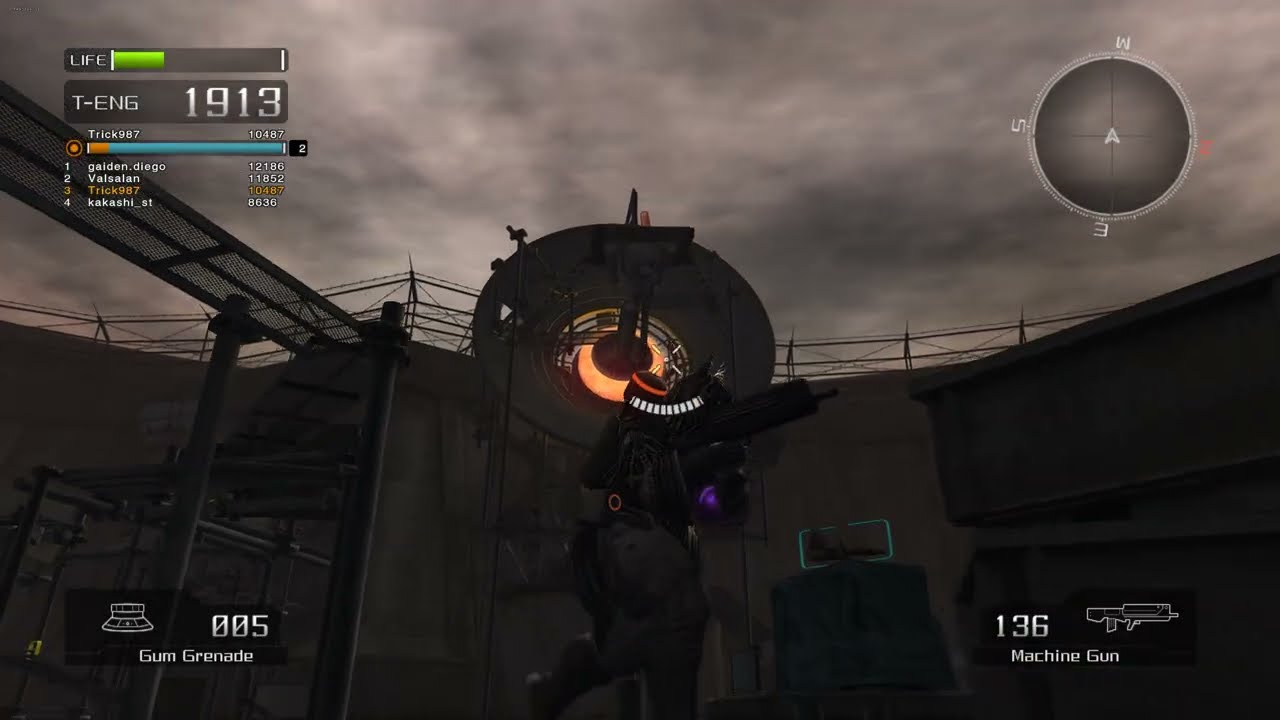 Lost Planet Extreme Condition Multiplayer - Deathmatch - Radar Field - 4K
