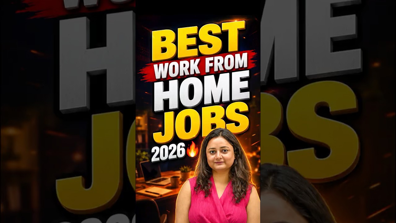 Top 8 Work From Home Jobs 2026 🔥 | Earn ₹30,000 to ₹1 Lakh/Month | Remote Jobs 2026 | WFH Jobs!