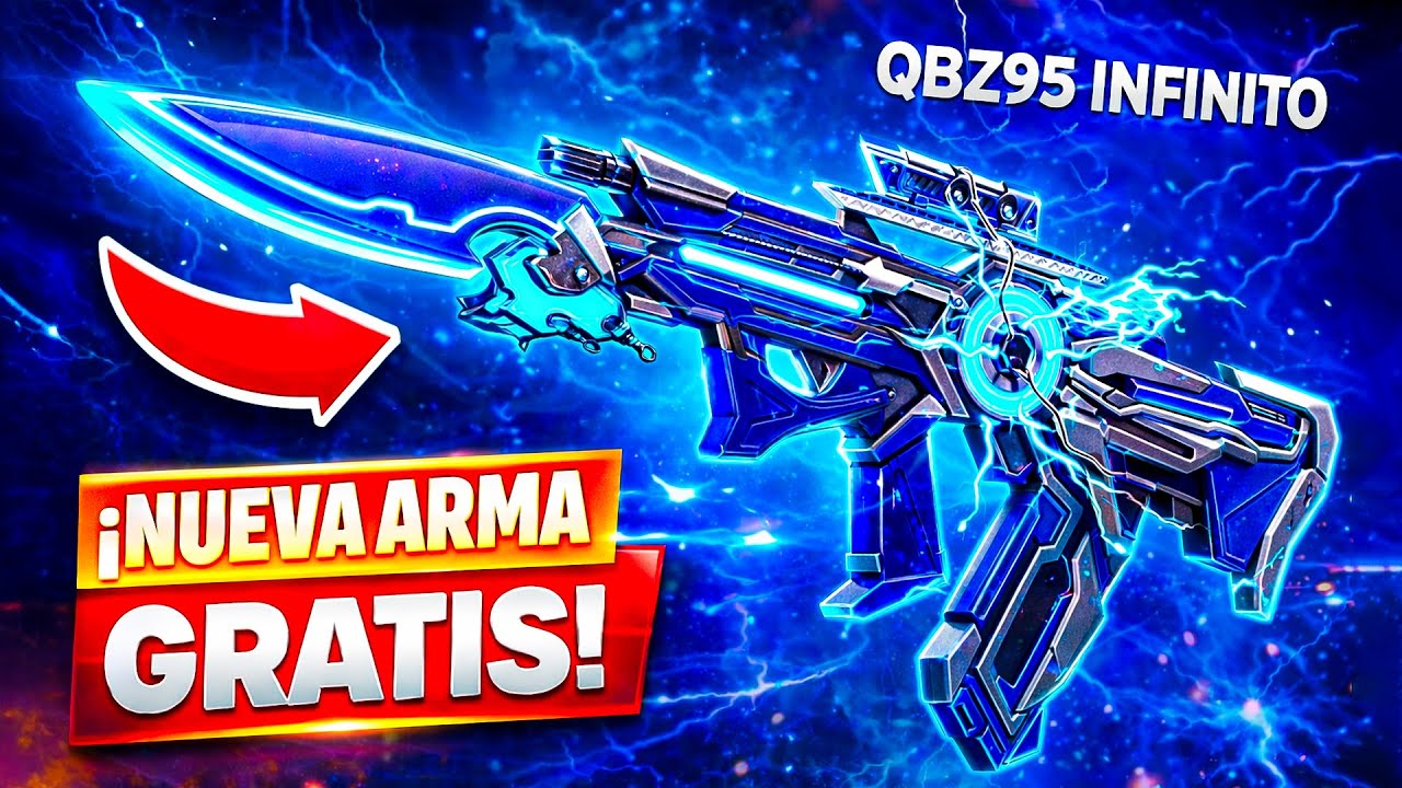 ¡NUEVA ARMA GRATIS! 😱🔥 QBZ95 INFINITO ES UNA BESTIA | BloodStrike
