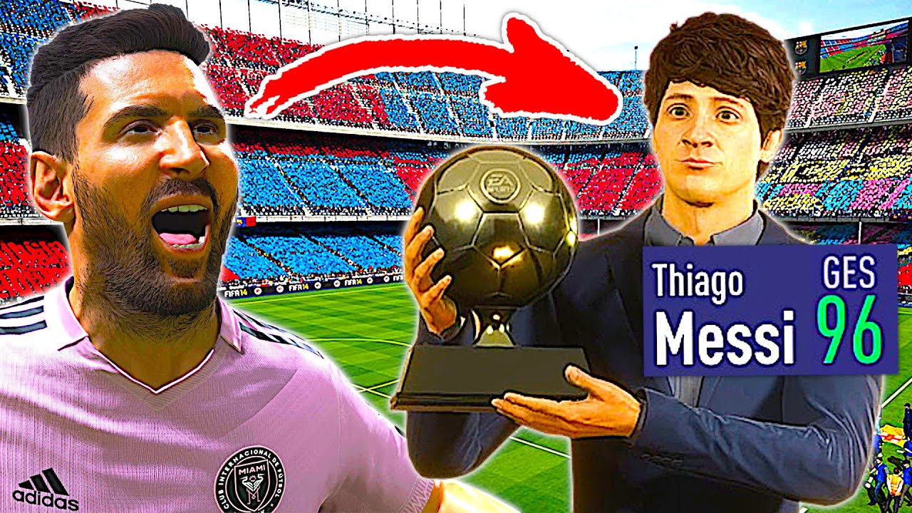 Ich mache Messis Sohn BESSER ALS IHN SELBST !!! 👑🐐