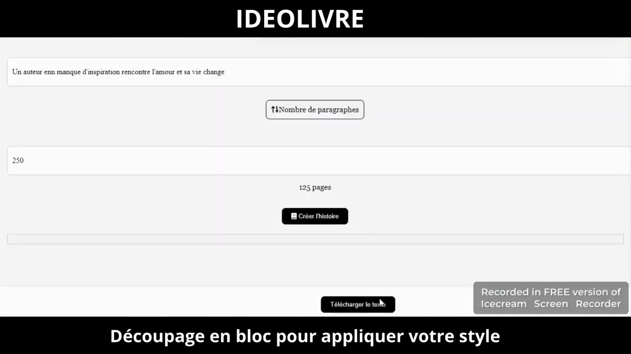 IDEOLIVRE : L'IA qui Révolutionne la Création Littéraire pour les Auteurs