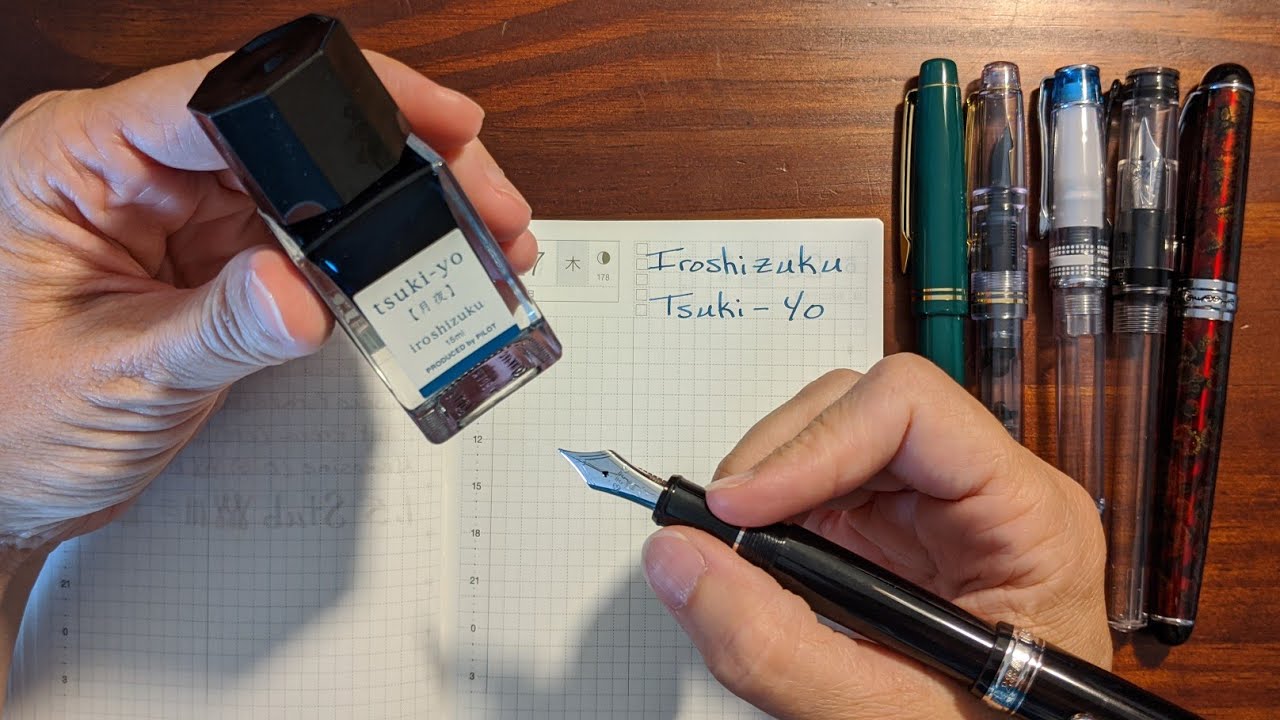 Iroshizuku Tsuki-yo and Fountain Pens