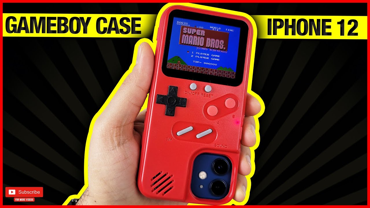 Чехол для iPhone 12 GameBoy!