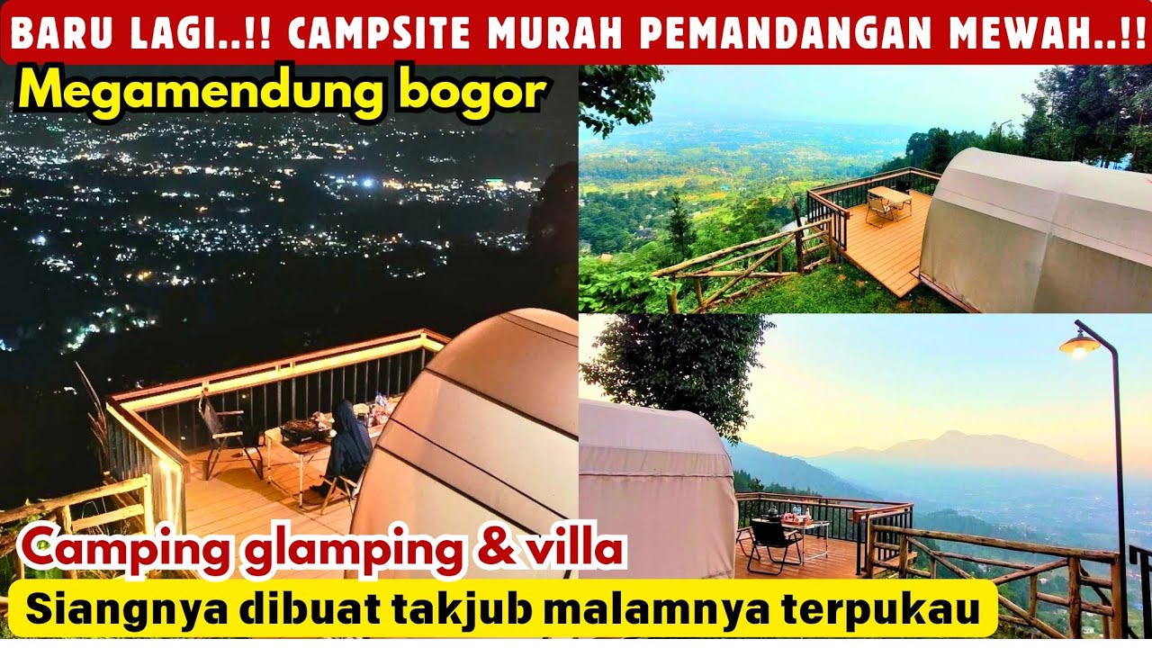 BARU LAGI‼️CAMPSITE MURAH DI PUNCAK‼️damar hills camp |view keren #glamping #camping #villa #puncak