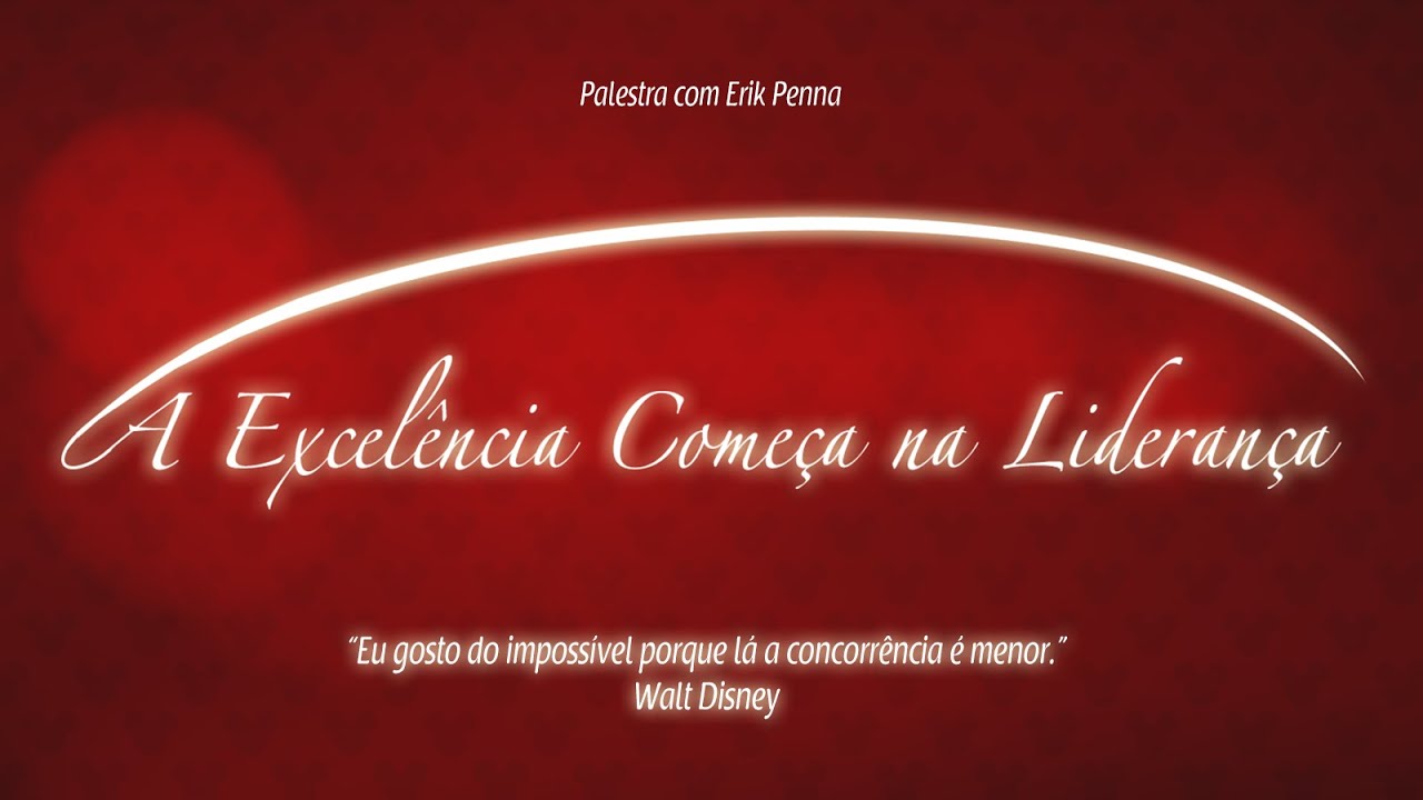 PALESTRA DE LIDERAN&Ccedil;A Palestrante de Motiva&ccedil;&atilde;o e Lideran&ccedil;a ERIK PENNA
