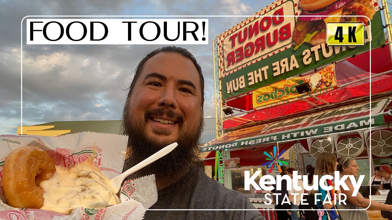 2022 Kentucky State Fair Food Tour | Sampling Some Delectable Treats | 4K