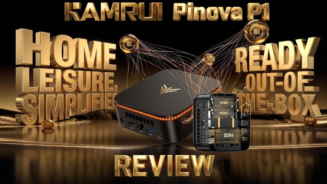Budget KING? KAMRUI Pinova P1 Mini PC Review &ndash; Performance, Ports & Upgrades #KAMRUI