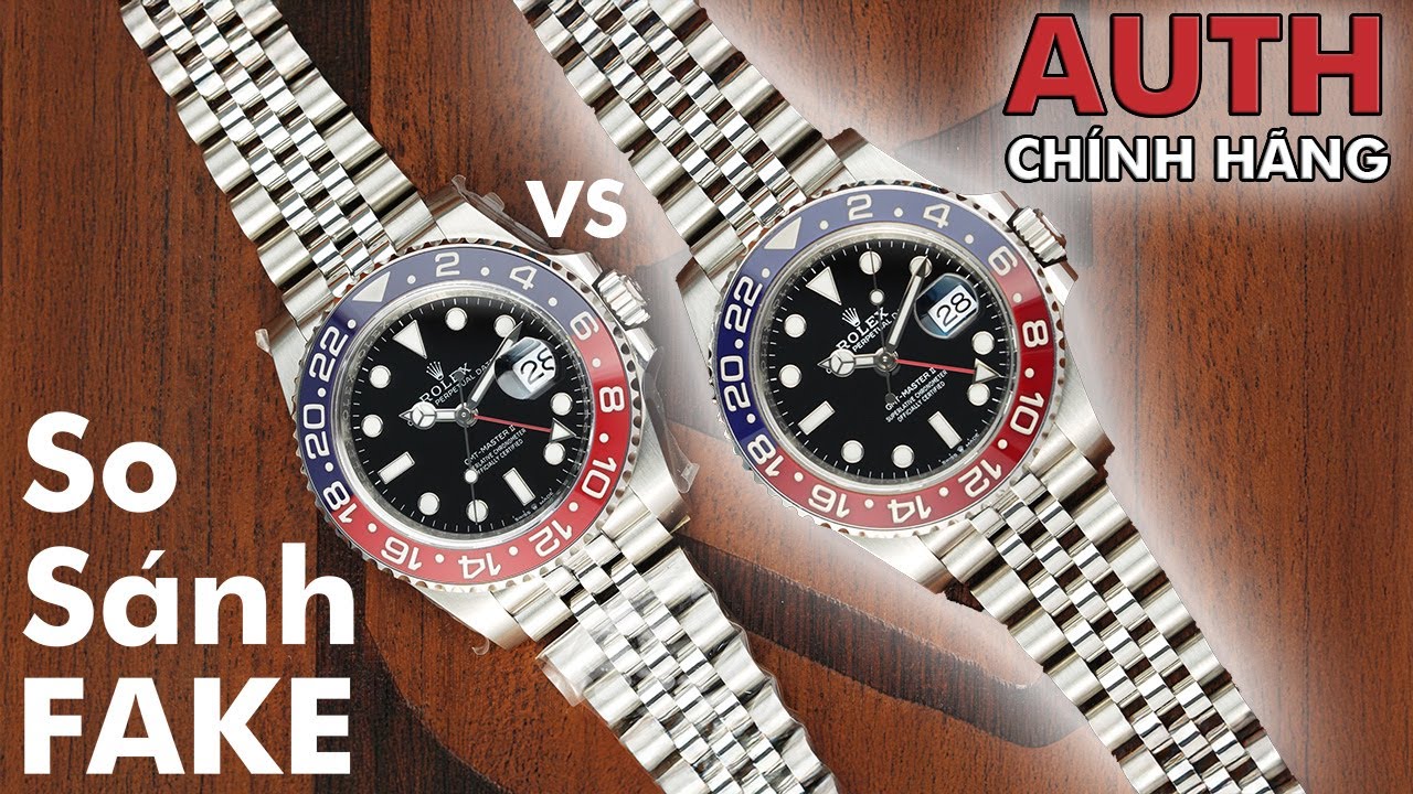 Sự khác biệt  Rolex Gmt  