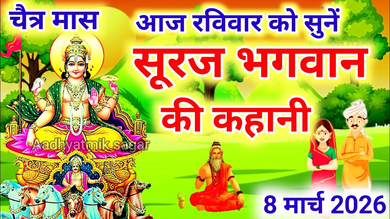 आज रविवार को सुनें सूरज भगवान की कथा Ravivar vrat katha |Surya dev ki kahani |Suraj Bhagwan ki katha
