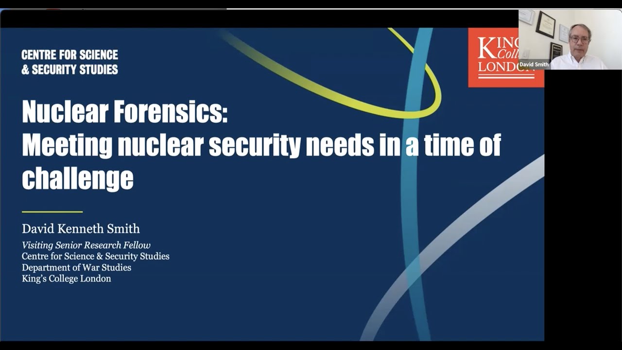 Nuclear forensics: Meeting nuclear security needs in a time of challenge