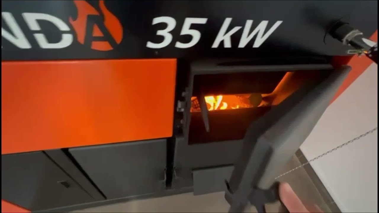 Centrale pe lemne si peleti Kenda 35 kw mixta