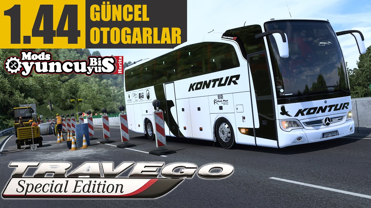OTOGAR-TÜRKİYE HARİTASI PAYLAŞIMDA // MERCEDES-BENZ TRAVEGO/S | ETS2 1.44 !!