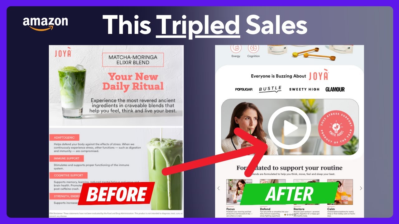 This Premium A+ Content strategy TRIPLED sales 👀