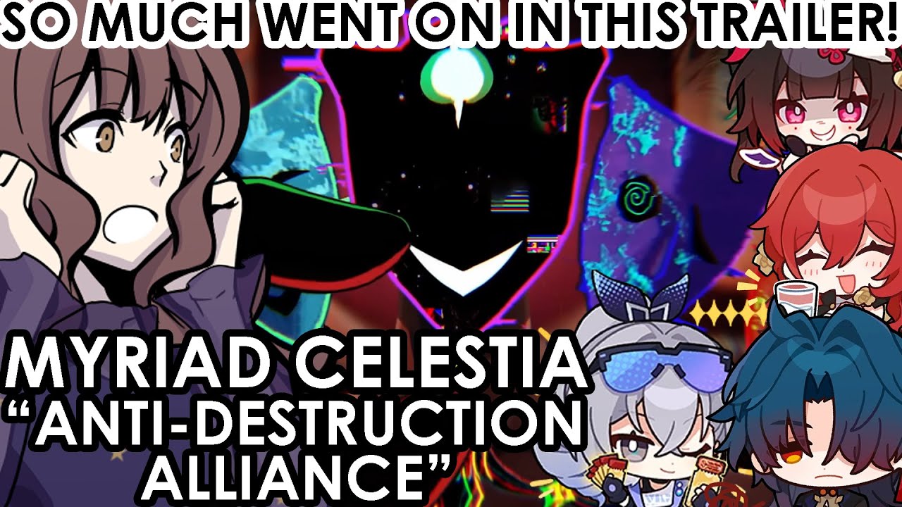 Reaction to Myriad Celestia Trailer: 
