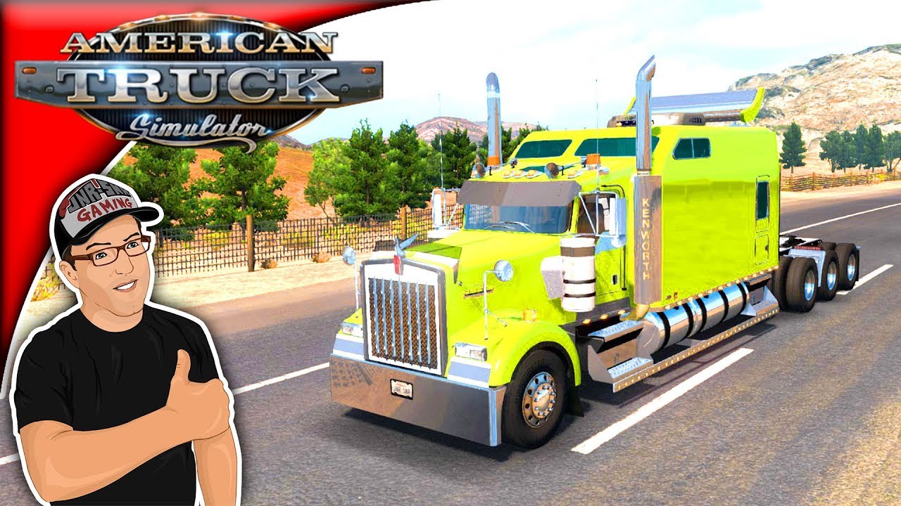 American Truck Simulator Mods Kenworth W900l Mod Review