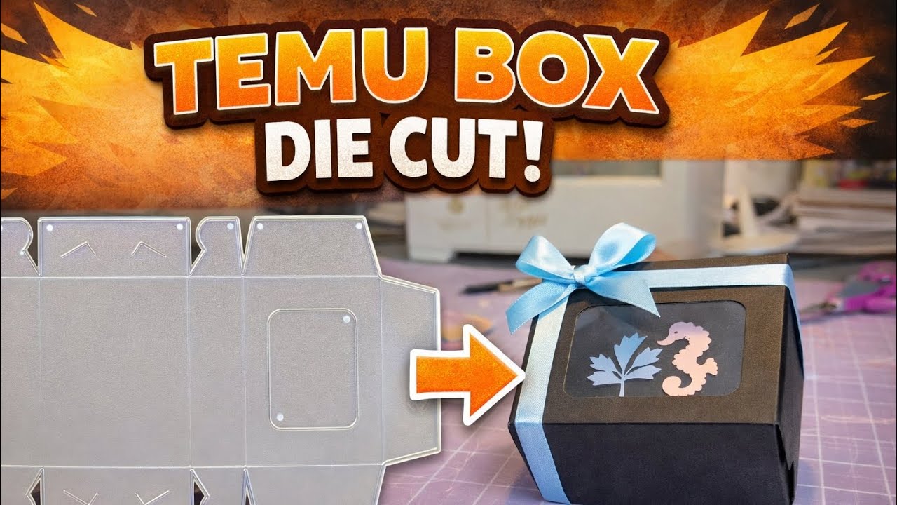 I Didn’t Realize This Temu Box Die Was THIS Small 😂 | What Do You Even Put In It?
