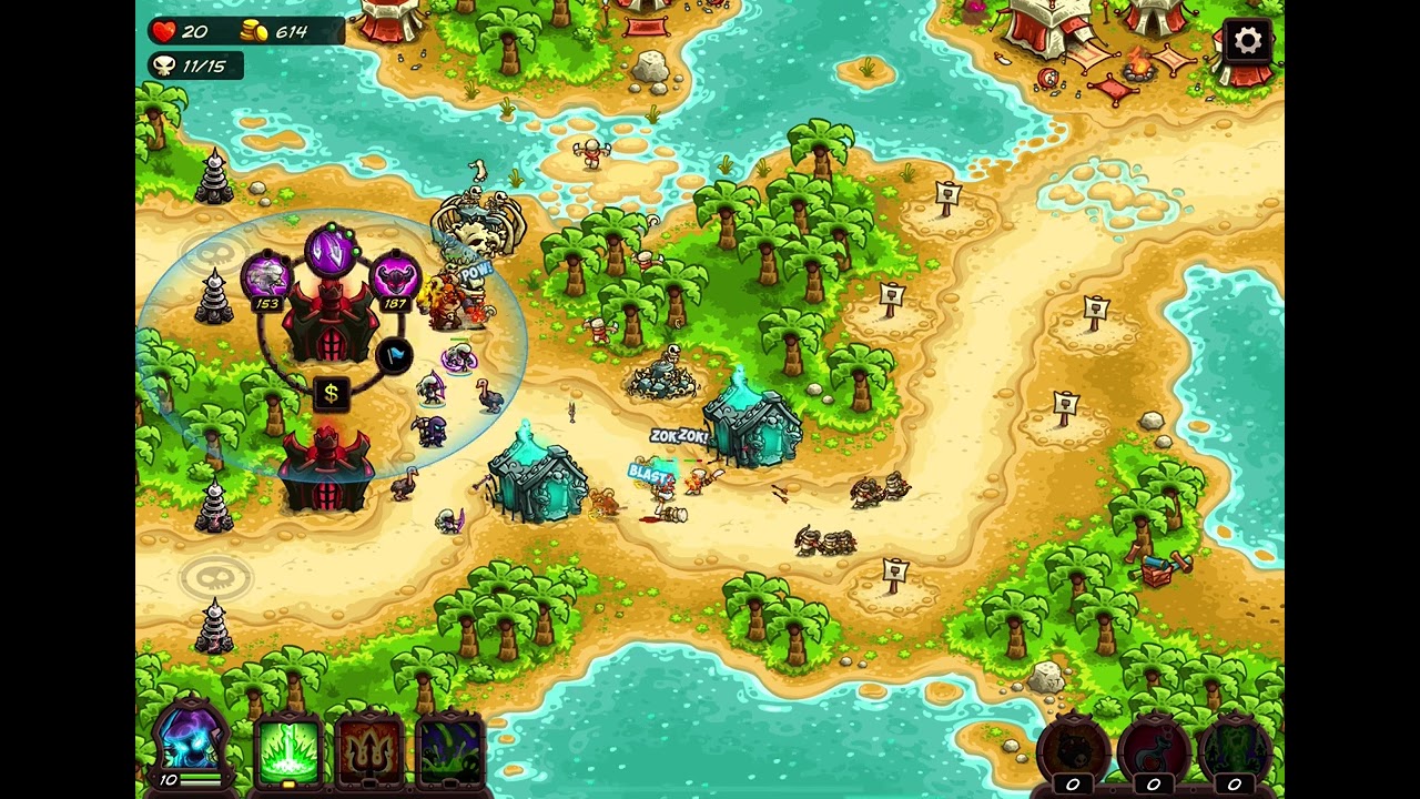 Kingdom Rush Vengeance - Sape Oasis [Campaign][Impossible]