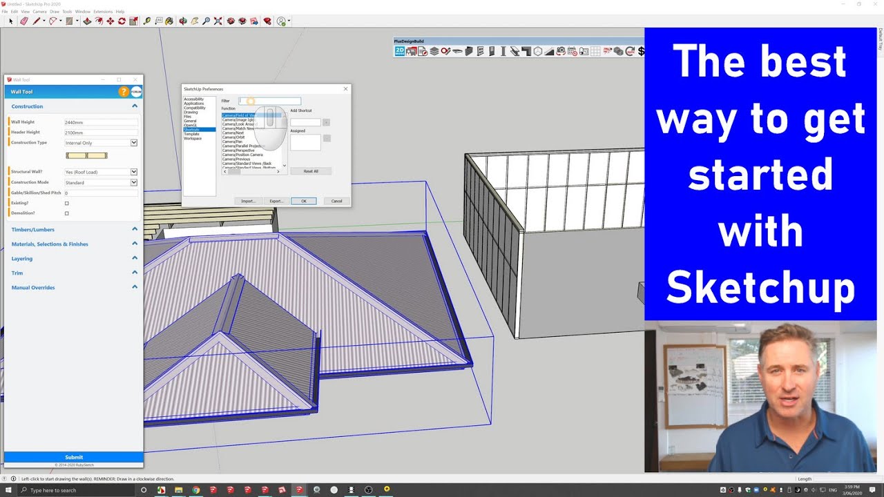 Getting started with Sketchup and PlusSpec
