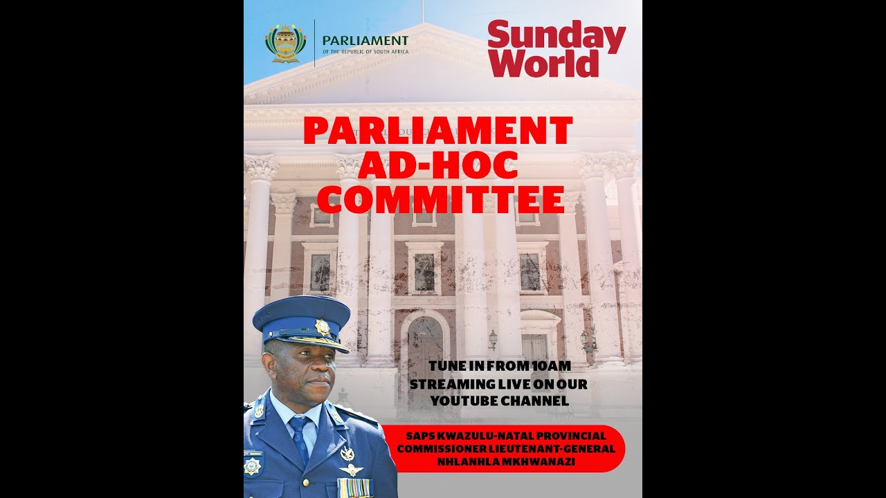 Ad Hoc Committee| 18 March 2026| Lt. Gen Nhlanhla Mkhwanazi