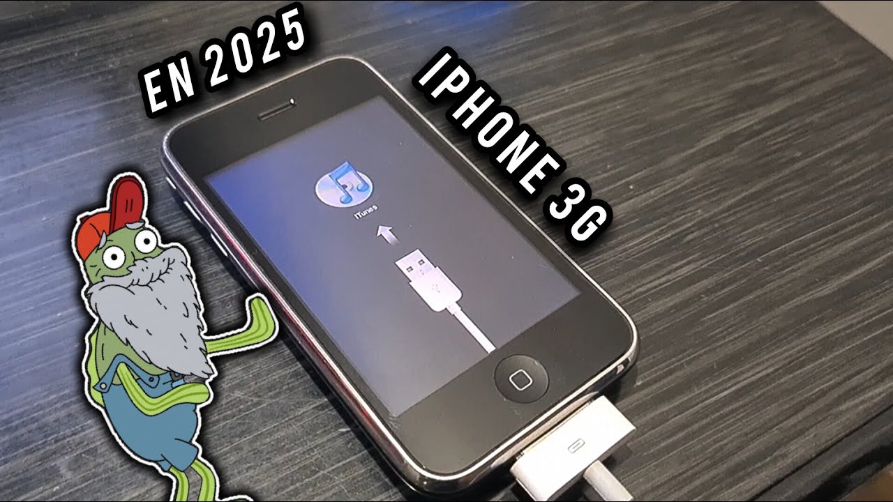 iPhone 3G en 2025 | Así se siente usar un teléfono de 17 años