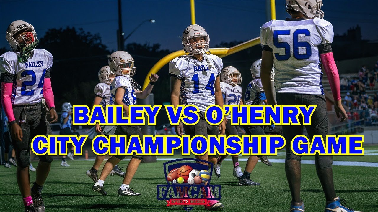 Football Championship, Bailey Bears vs OHenry Mustangs Tensions ran high Finale! Field Scuffle