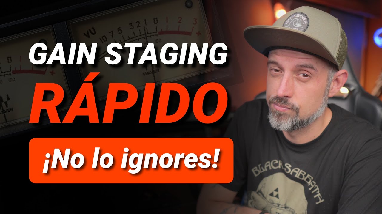 Cómo hacer Gain Staging usando un VU Meter | Rápido y Sencillo 🎛️