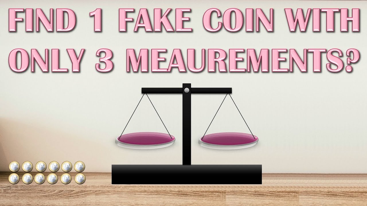 Puzzle about 12 coins