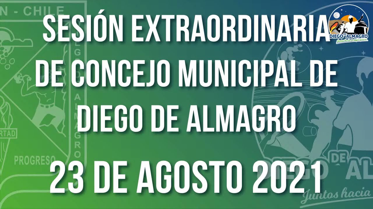 Sesi&oacute;n de Concejo Extraordinario IMDA [23-08-2021]