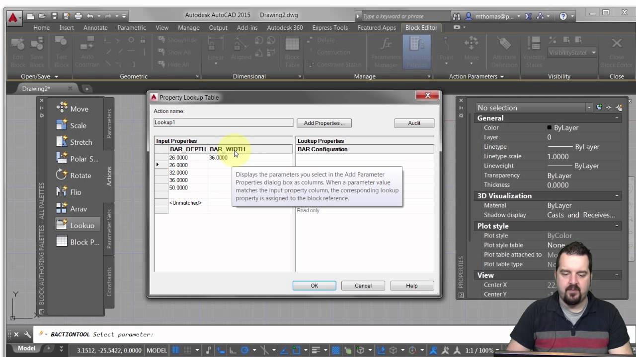 Dynamic Blocks: Parameters and Actions - Part 3