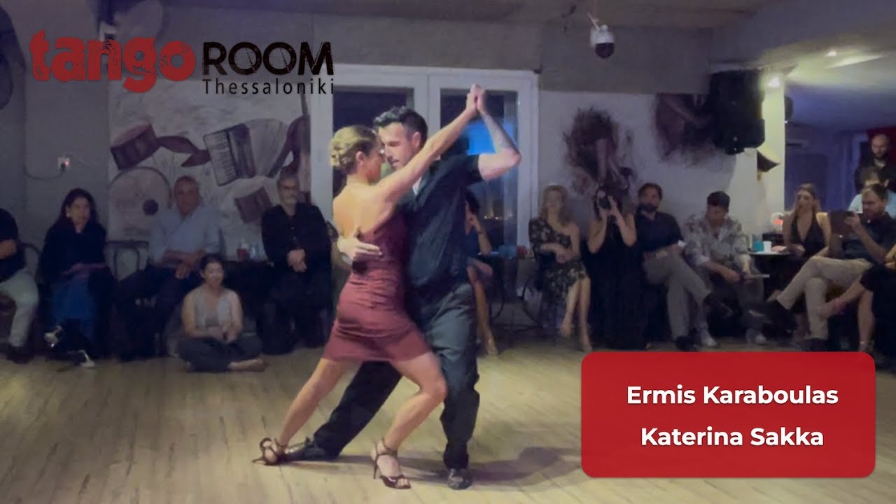 Ermis Karaboulas & Katerina Sakka show #3 at Tango Room Thessaloniki - Mascarita