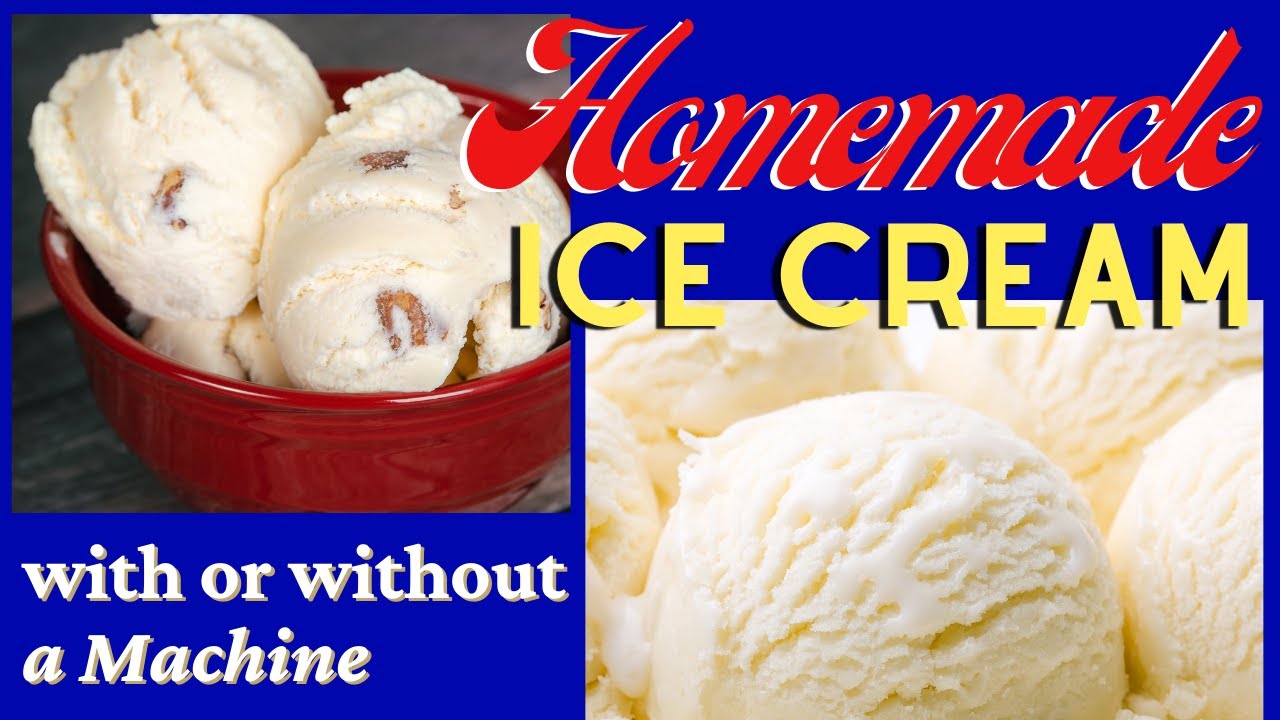 Homemade Ice Cream - Easy - Delicious - Fun! | Bonus Butter Pecan Recipe!