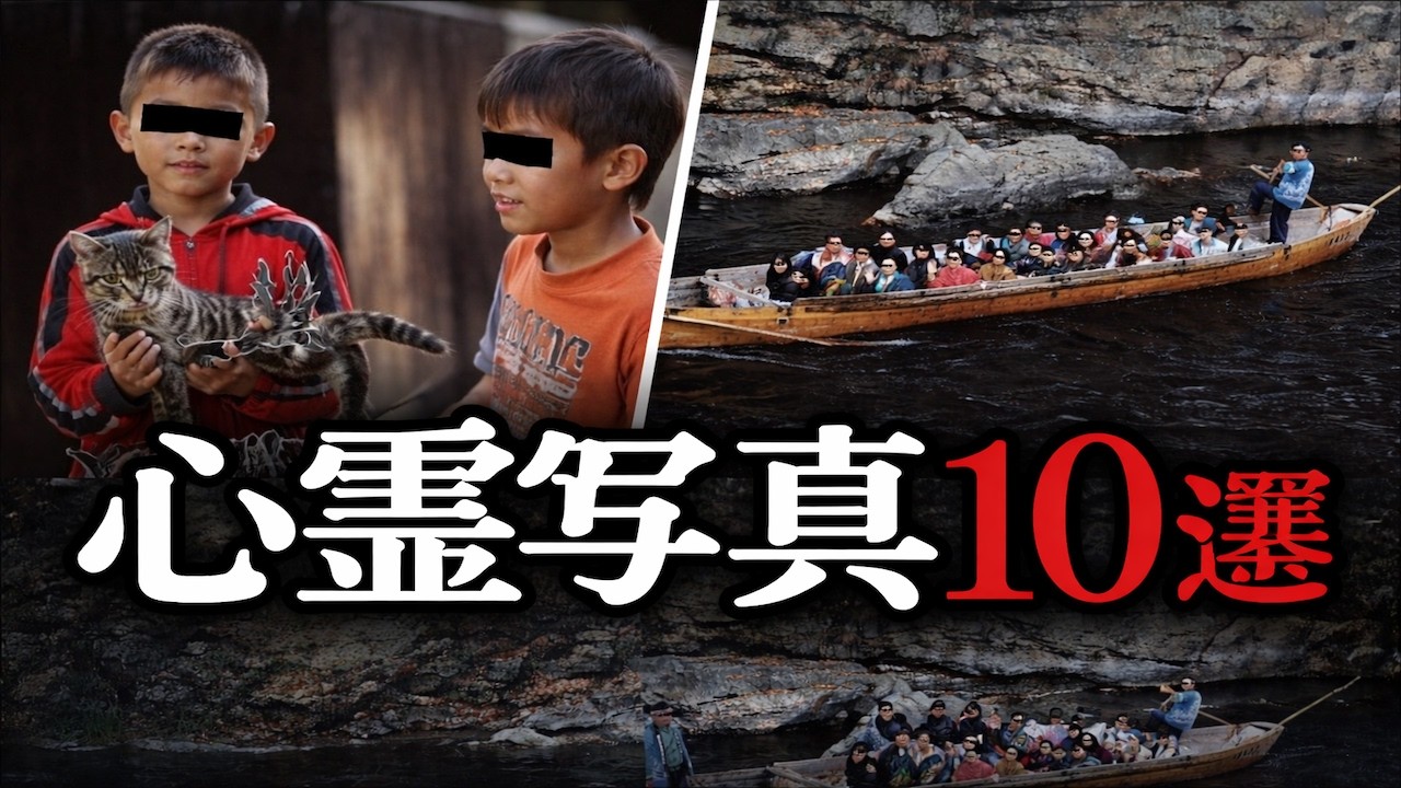 心霊写真10選【幽霊屋敷...】