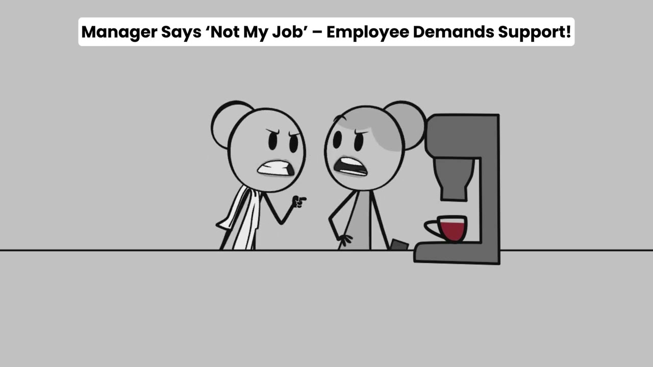 Manager Says &lsquo;Not My Job&rsquo; &ndash; Employee Demands Support!