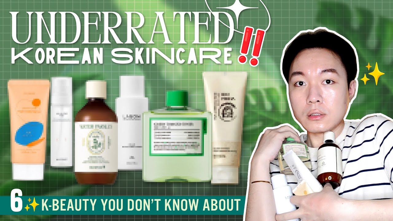 Underrated K-Beauty Skincare - NOT Medicube, VT Cosmetics, Round Lab, Numbuzin, Anua, BOJ 💦 Part 4
