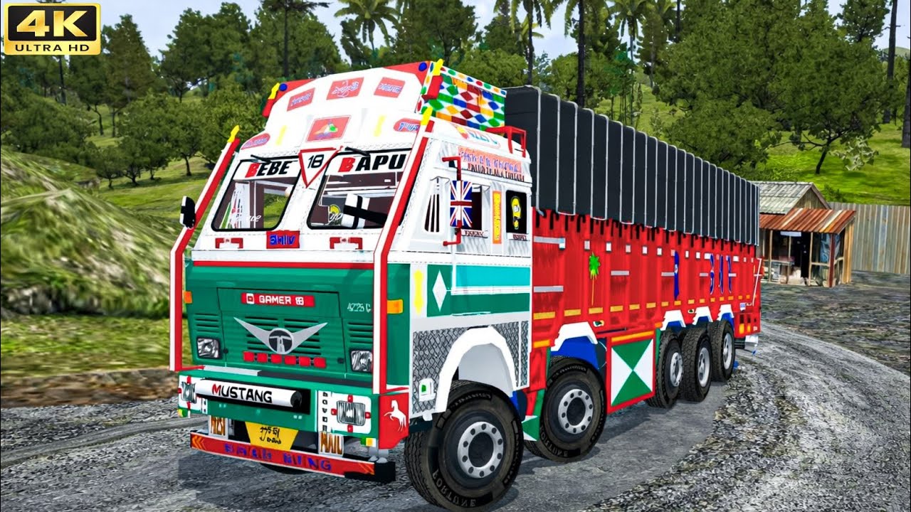Dangerous Off-Road Truck Driving 🚛 | Extremely Heavy Cargo Delivery ✅ | BUSSID