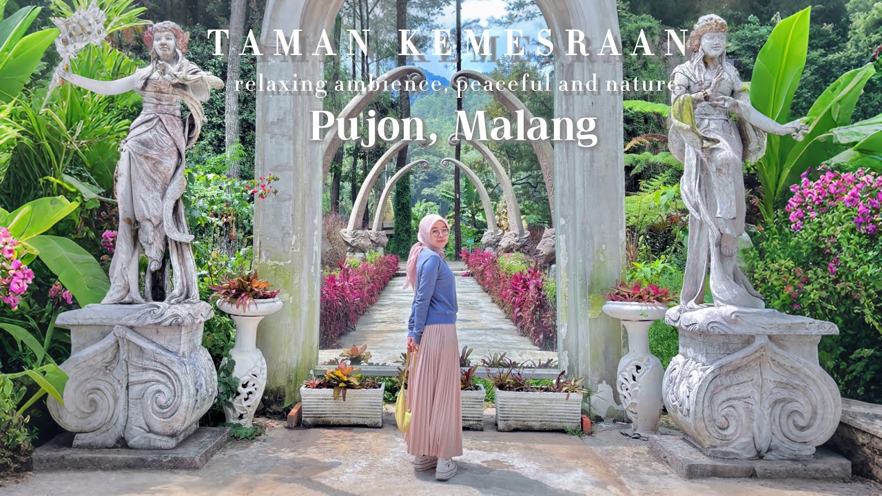 Taman Kemesraan | Dreamy place in Malang 🧚‍♀️ ASMR Nature Sounds 🌿