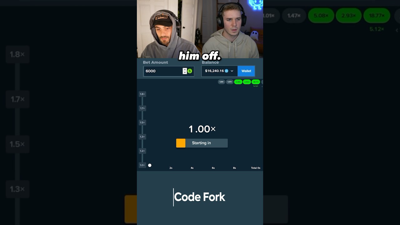 6000$ Bet on Crash!! 