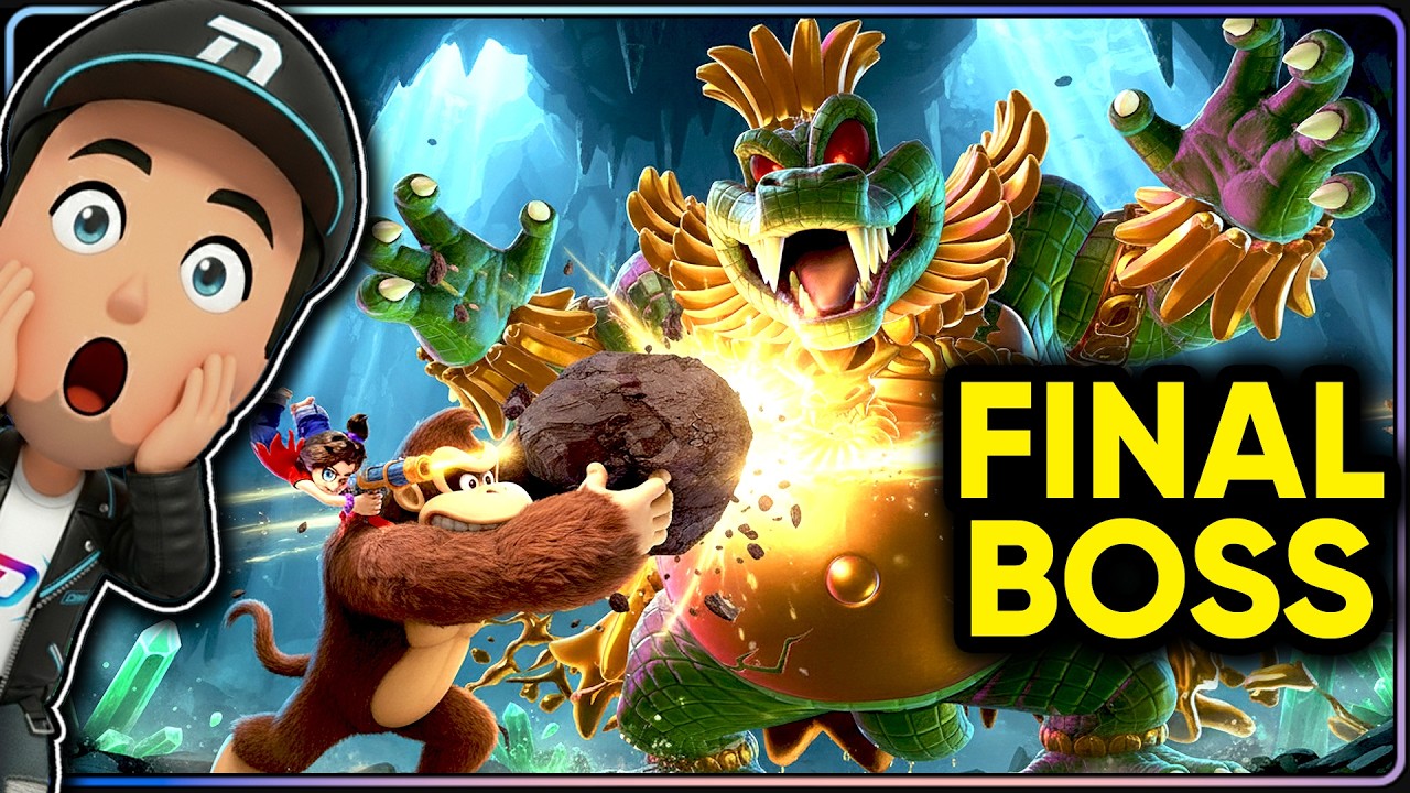 Donkey Kong Bananza FINALE 🔥 King K. Rool Final Boss Nintendo Switch 2 Gameplay