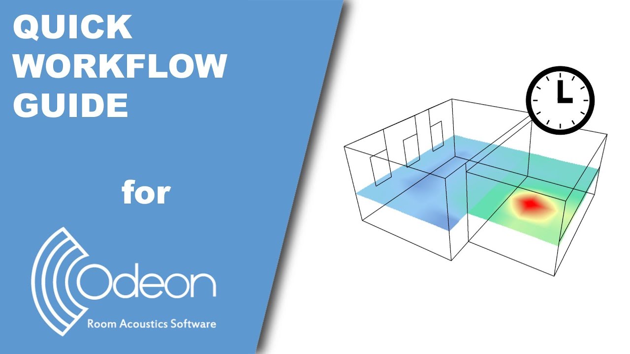 Quick workflow guide for ODEON Room Acoustics Software
