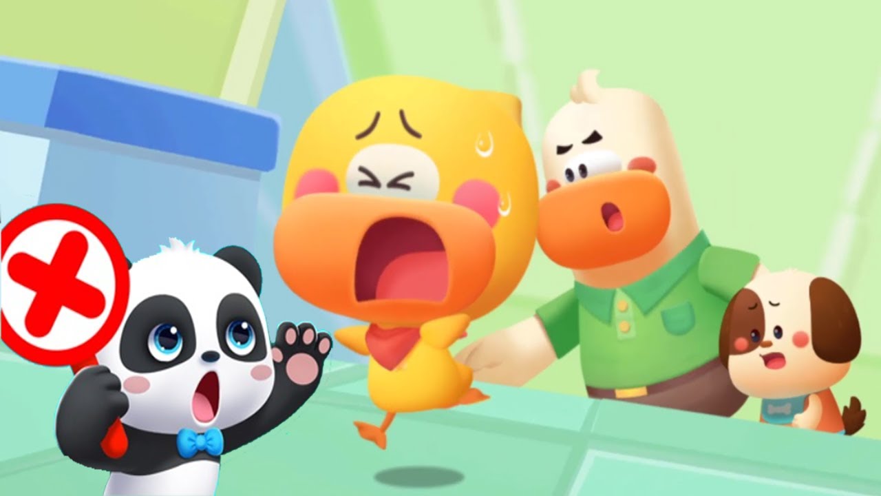 What To Do in an Earthquake? - Kiki & Quacky's Adventures #78 - Babybus Games