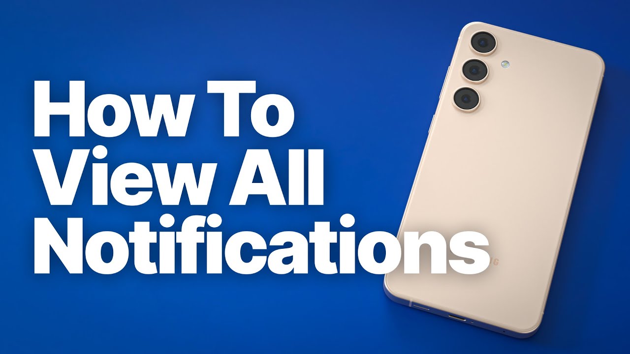 How to View & Manage Notifications on Android (Samsung, Pixel, OnePlus, etc.)