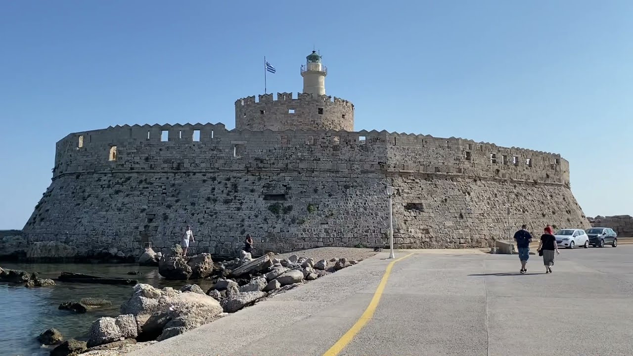 Rhodos Altstadt, Hafen. 29.10.2021