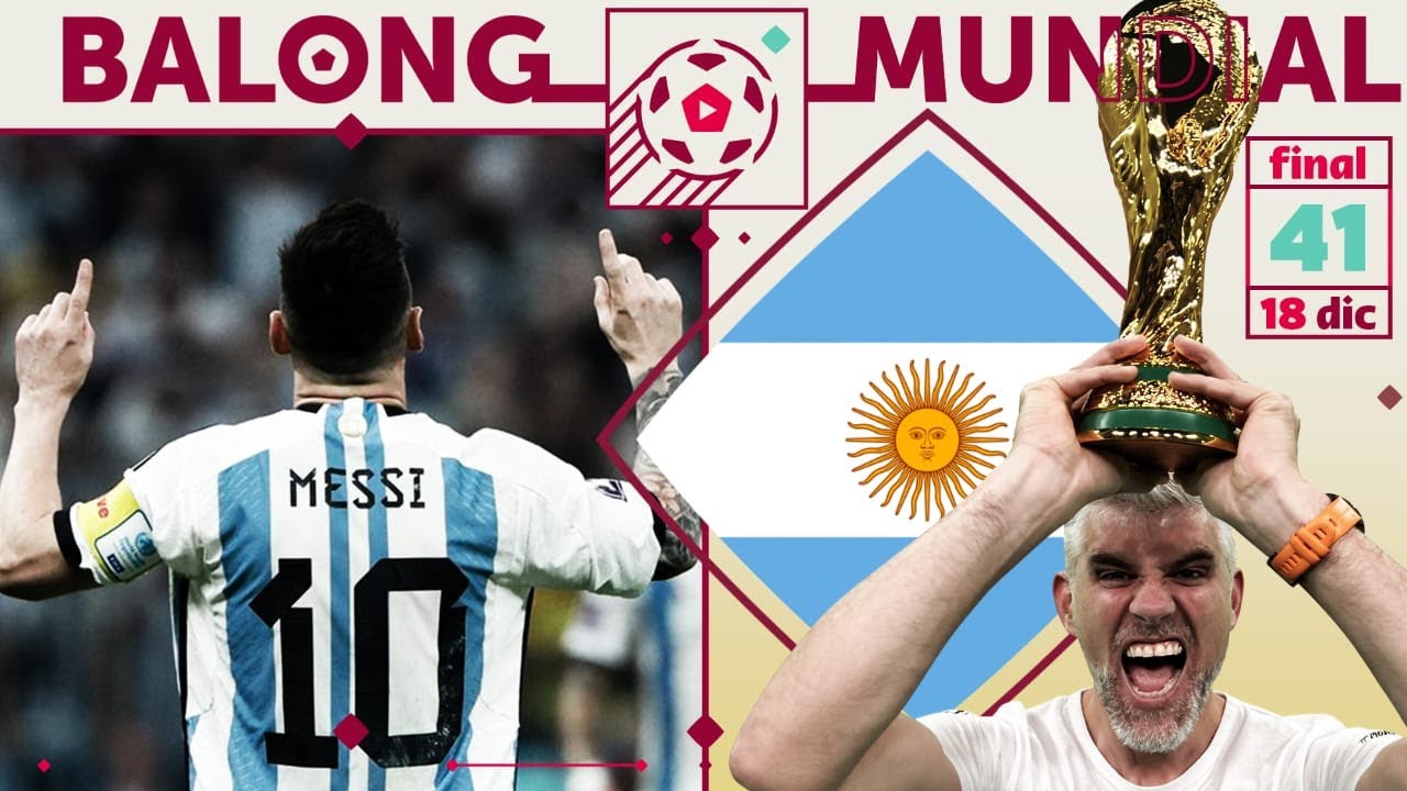 Argentina CAMPEÓN DEL MUNDO 3-3 (4-2) a Francia / PARTIDAZO / Análisis EN VIVO #BalongMundial ep.41