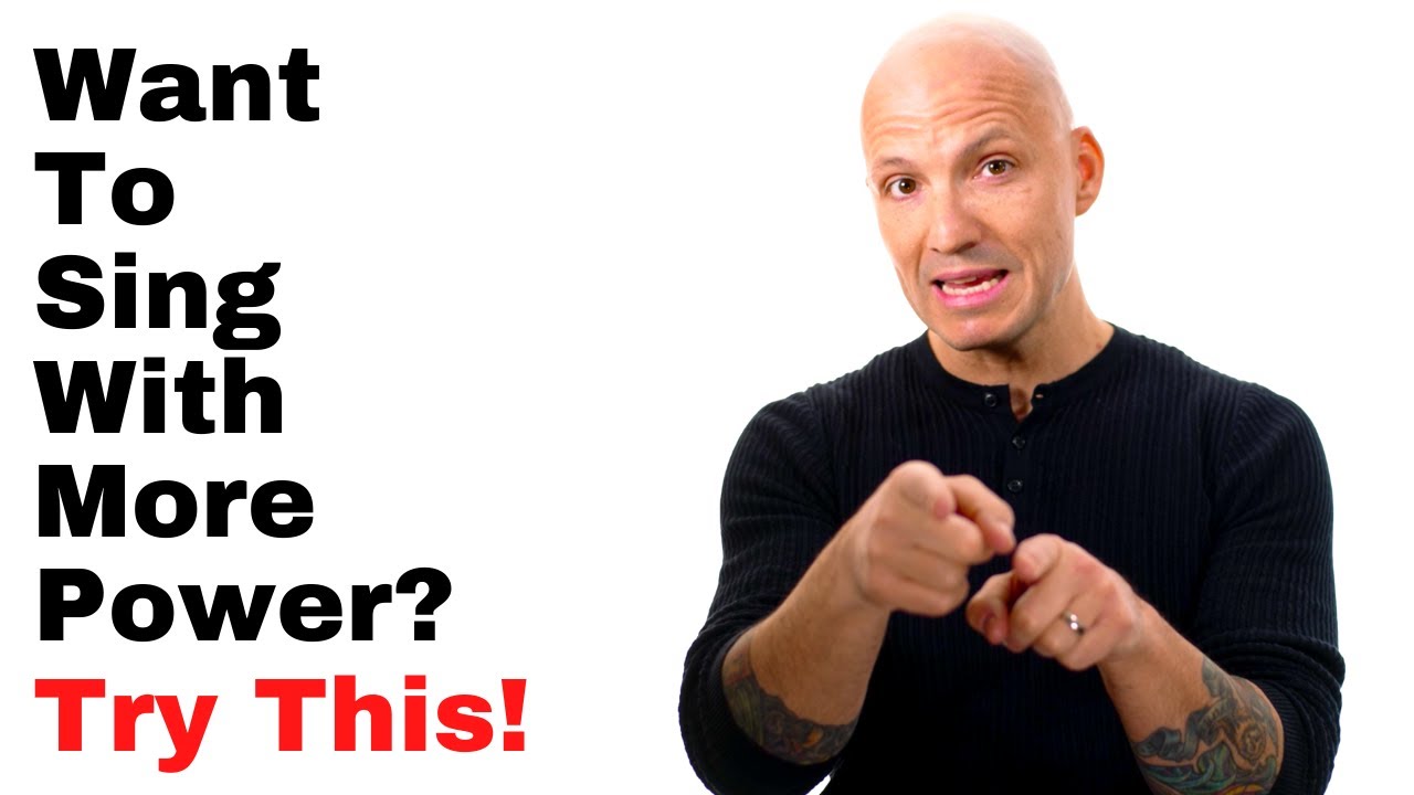 Want to Learn How To Sing With More Power? [TRY DOING THIS!]