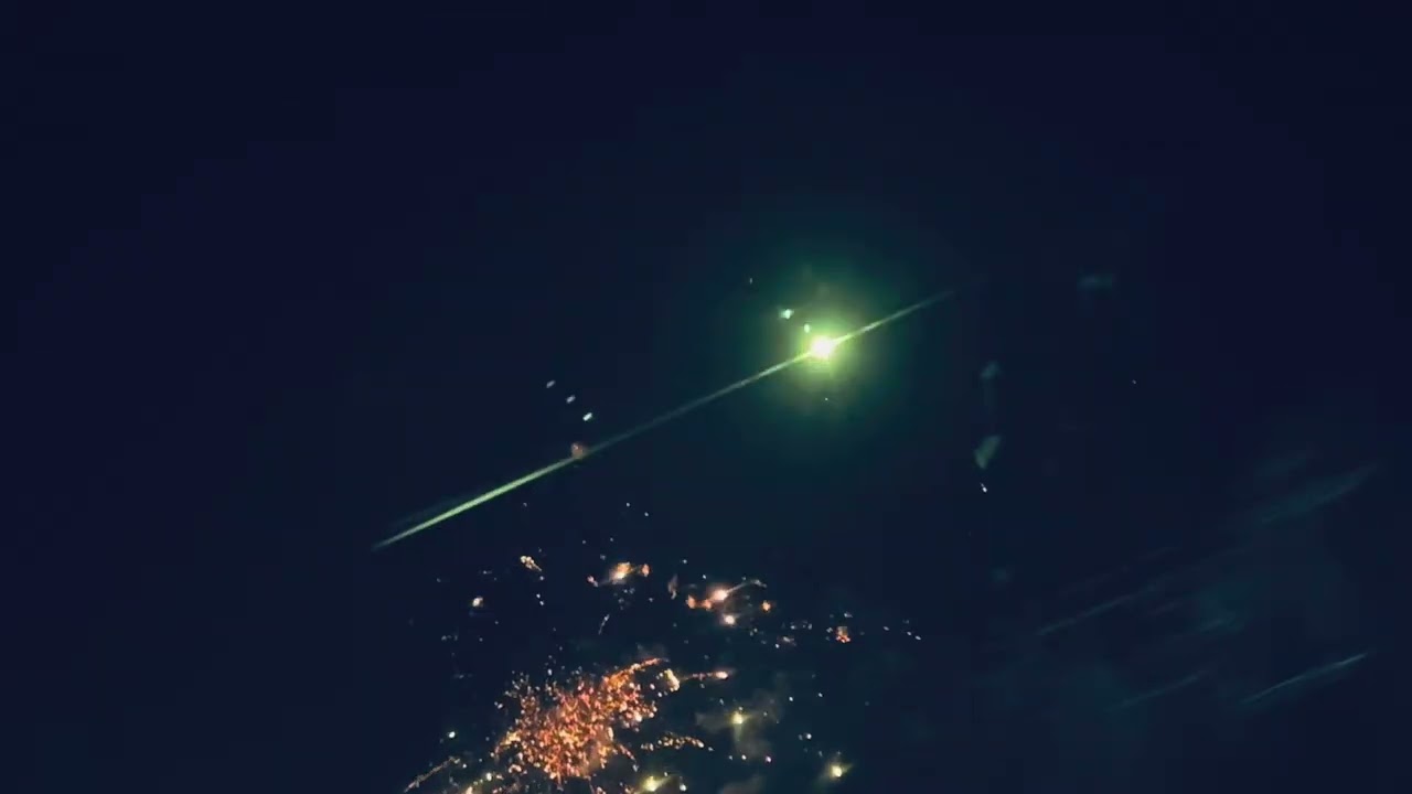 Fireworks night view original skylight #fireworks