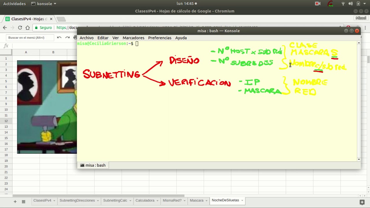 Subnetting que se hace con los bits de subred y host 2